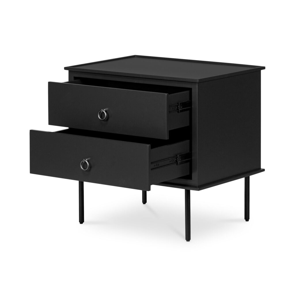 Reagan Nightstand Black - Image 5