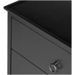 Reagan Nightstand Black JU-1006-02 JU 1006 02 08