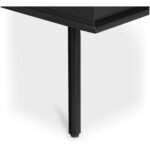 Reagan Nightstand Black JU-1006-02 JU 1006 02 09