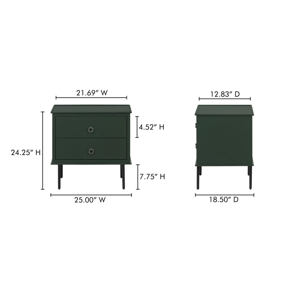 Reagan Nightstand Black - Image 11