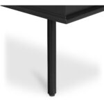 Reagan 3 Drawer Nightstand Black JU-1007-02 JU 1007 02 08