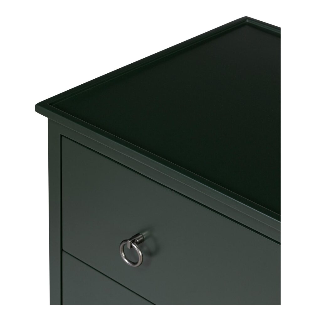 Reagan 3 Drawer Nightstand Deep Green - Image 7