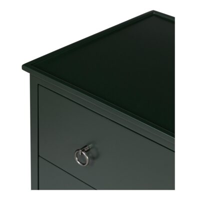 Reagan 3 Drawer Nightstand Deep Green JU-1007-27 JU 1007 27 06