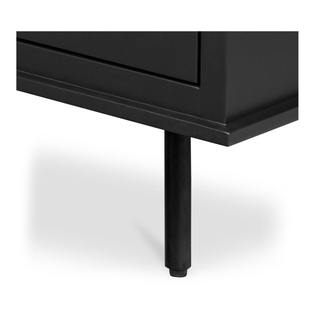 Reagan 6 Drawer Dresser Black - Image 8