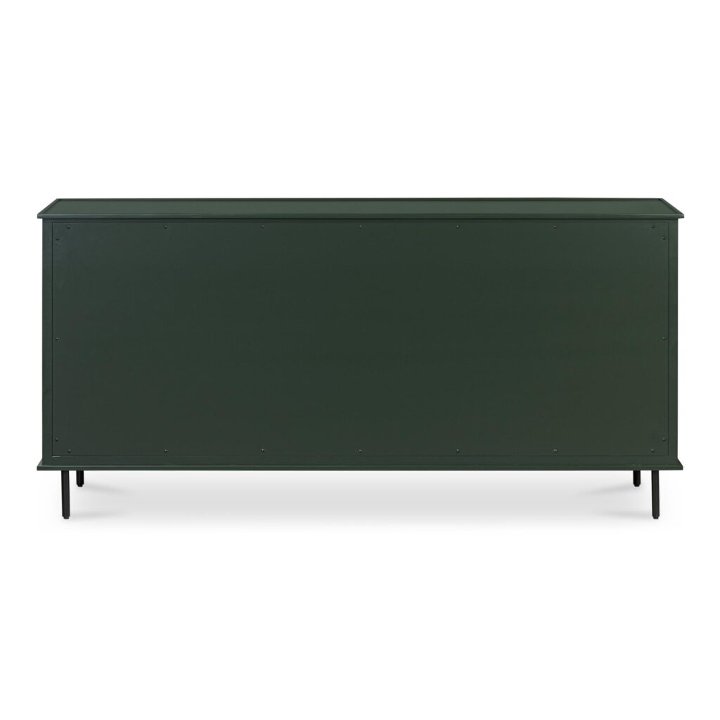 Reagan 6 Drawer Dresser Deep Green - Image 4