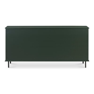 Reagan 6 Drawer Dresser Deep Green JU-1008-27 JU 1008 27 03