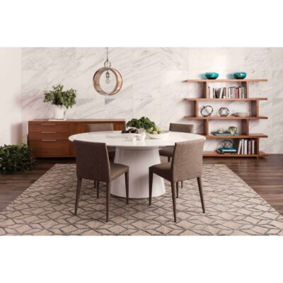 Otago Oval Dining Table White KC-1007-18-0 KC 1007 18 50