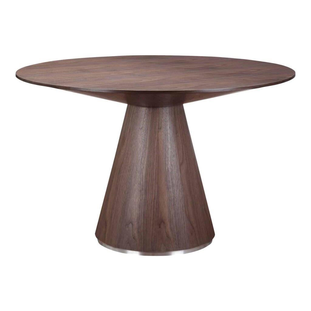 Otago Dining Table Round Walnut