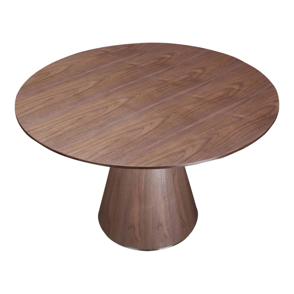 Otago Dining Table Round Walnut - Image 2