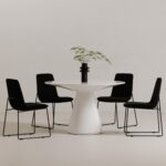 Otago Dining Table Round White KC-1028-18-0 KC 1028 18 0 51