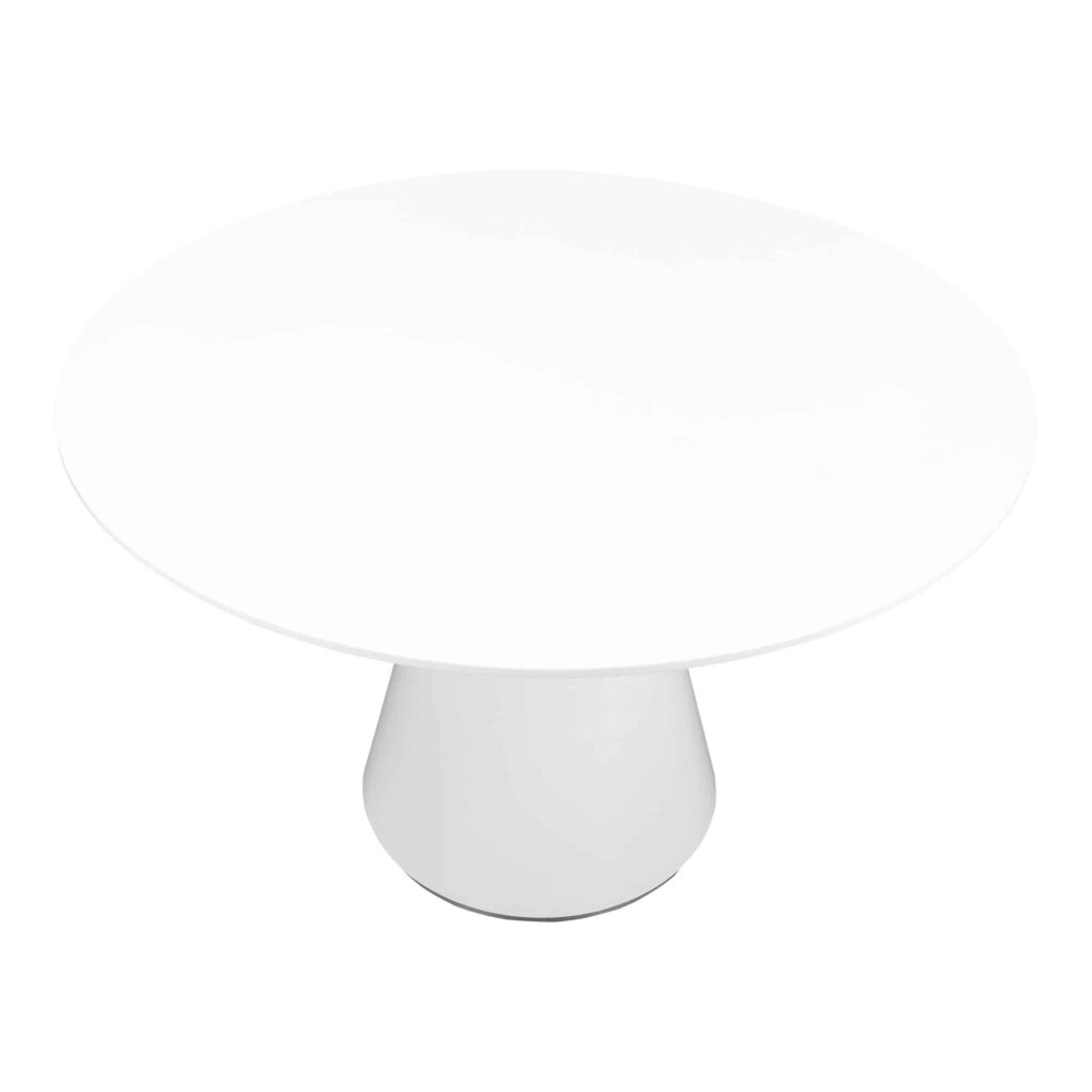 Otago Dining Table Round White - Image 2