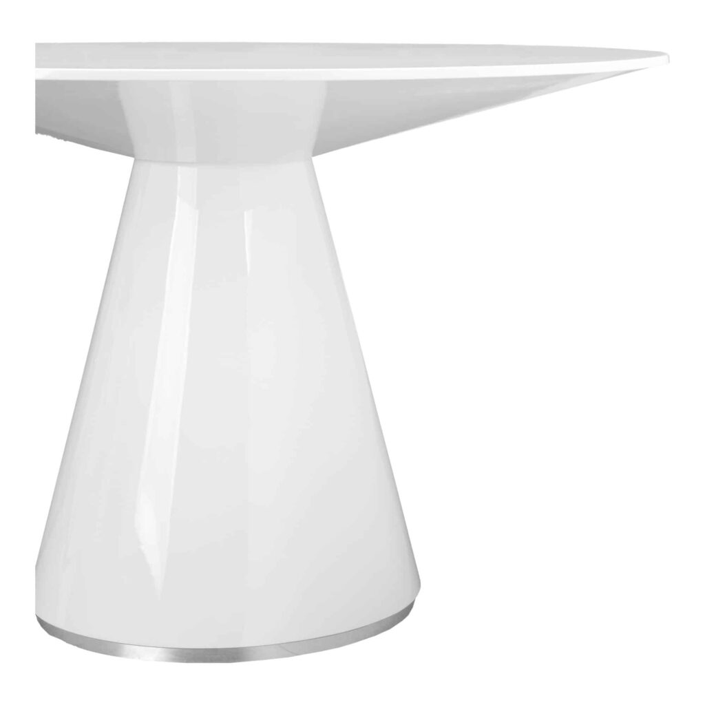 Otago Dining Table Round White - Image 3