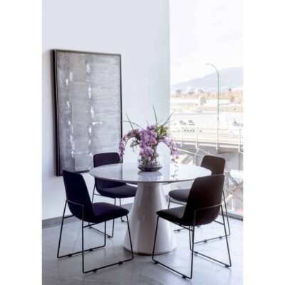 Otago Dining Table Round White KC-1028-18-0 KC 1028 18 30