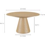 Otago Round Dining Table KC-1028-24-0 KC 1028 24 70