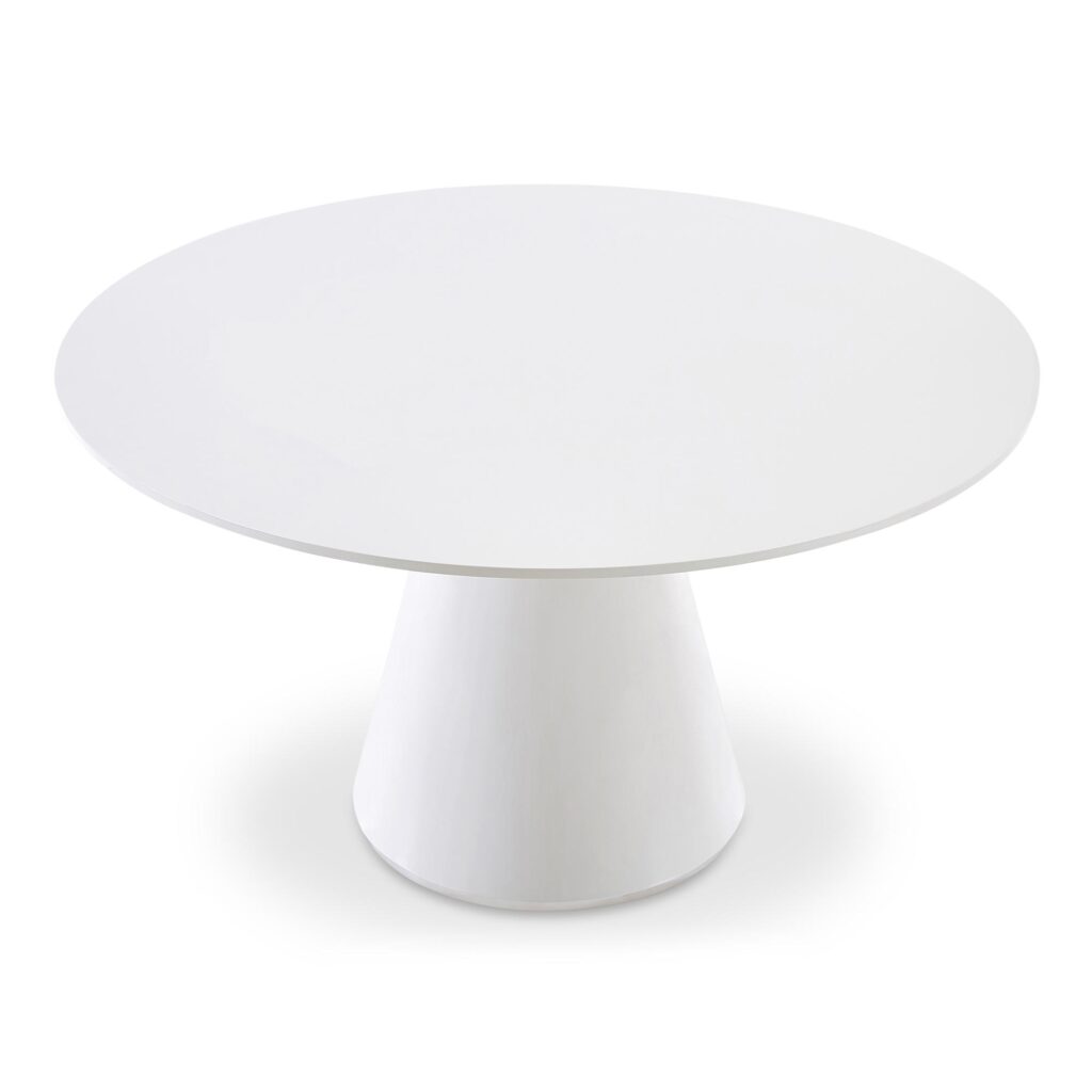 Otago Dining Table 54In Round White - Image 2