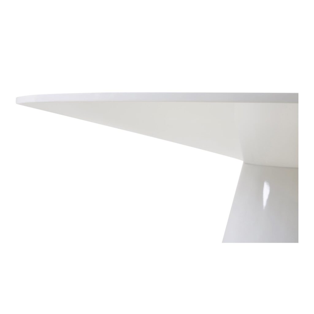 Otago Dining Table 54In Round White - Image 3