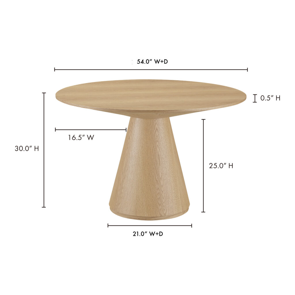 Otago Round 54In Dining Table - Image 8