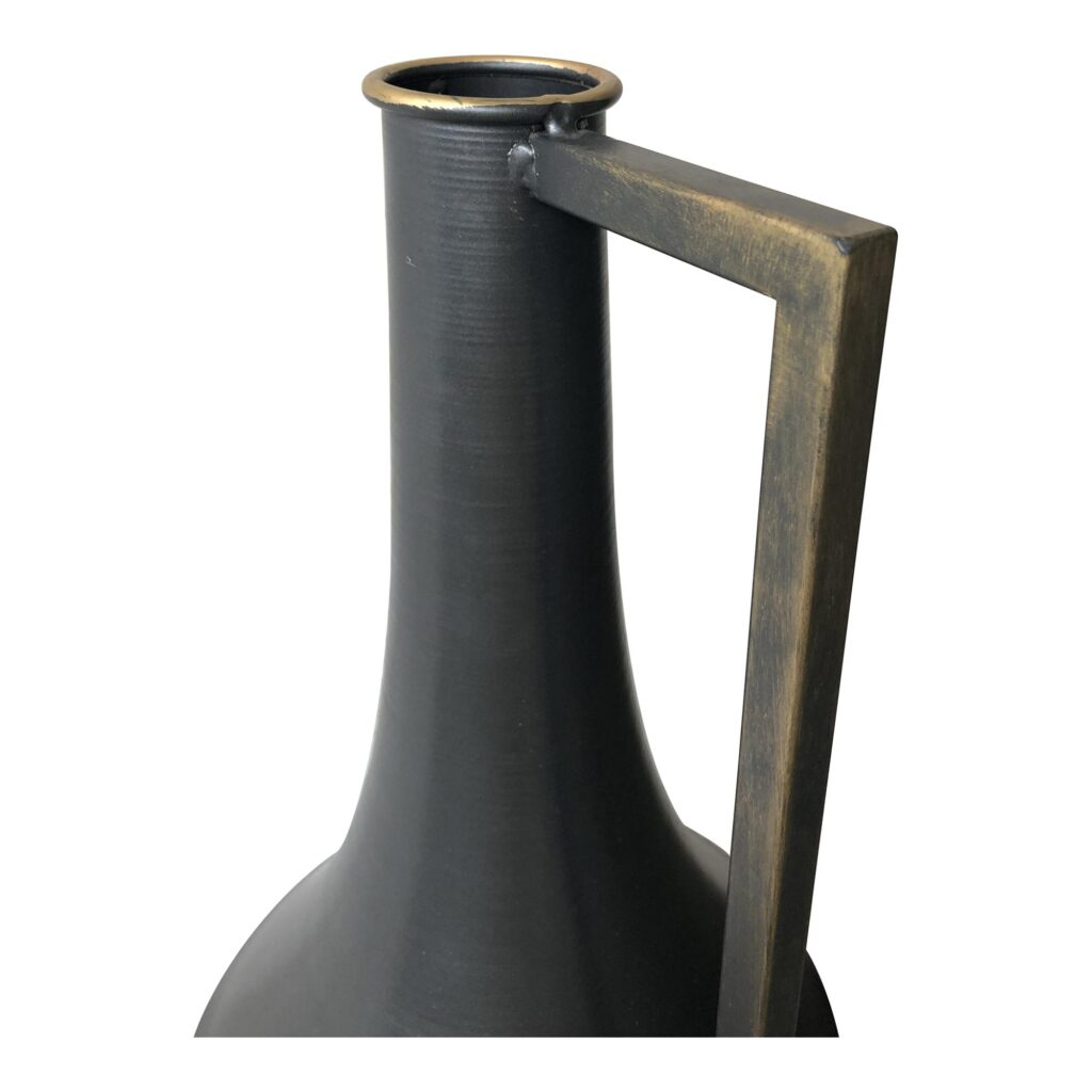 Argus Metal Vase Black - Image 3