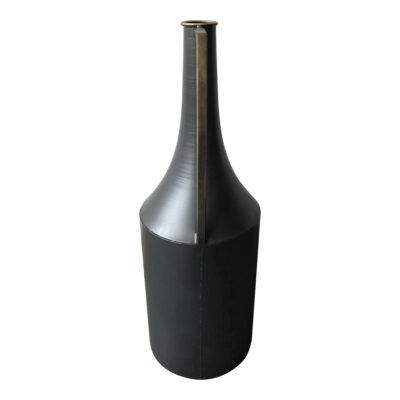 Primus Metal Vase Black KK-1017-02 KK 1017 02 01