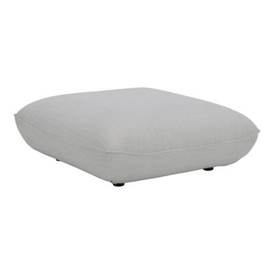 Zeppelin Ottoman Salt Stone White KQ-1014-18 KQ 1014 18 01