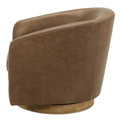 Oscy Leather Swivel Chair KQ-1015-40 KQ 1015 40 02