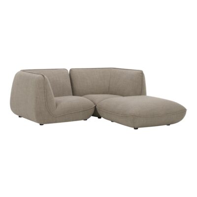 Zeppelin Nook Modular Sectional Speckled Pumice KQ-1017-15 KQ 1017 15 01