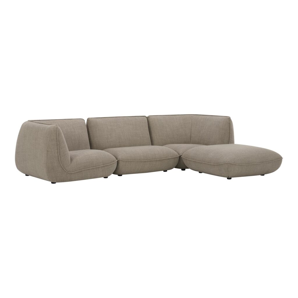 Zeppelin Lounge Modular Sectional Speckled Pumice - Image 2