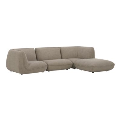 Zeppelin Lounge Modular Sectional Speckled Pumice KQ-1019-15 KQ 1019 15 01