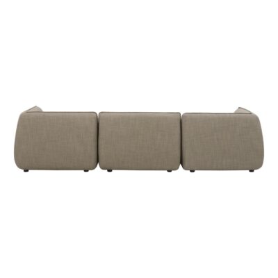 Zeppelin Lounge Modular Sectional Speckled Pumice KQ-1019-15 KQ 1019 15 06