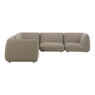 Zeppelin Classic L Modular Sectional Speckled Pumice KQ-1021-15 KQ 1021 15 01