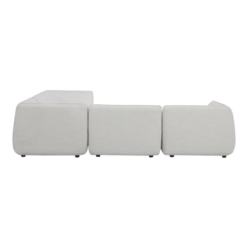 Zeppelin Classic L Modular Sectional Salt Stone White - Image 3