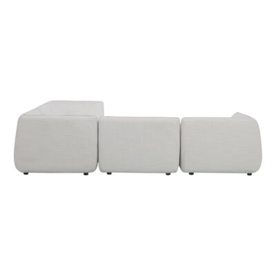 Zeppelin Classic L Modular Sectional Salt Stone White KQ-1021-18 KQ 1021 18 02