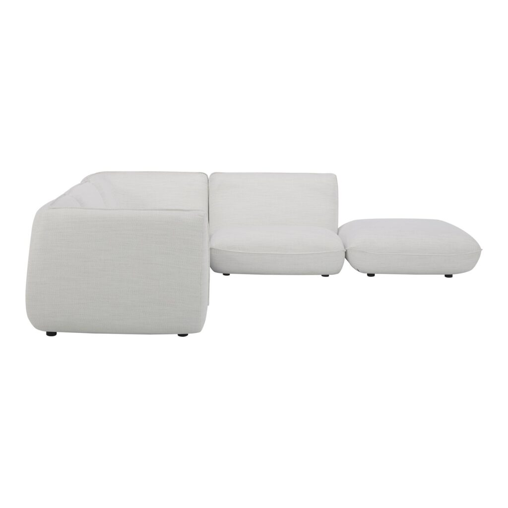 Zeppelin Dream Modular Sectional Salt Stone White - Image 2