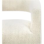 Barrow Rolling Dining Chair White Mist KQ-1024-18-CAN KQ 1024 18 06