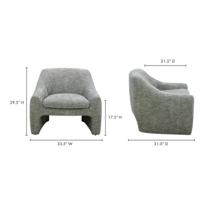 Kenzie Accent Chair KQ-1025-37 KQ 1025 37 70