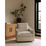 Linden Swivel Chair Soft Beige 18 Linden Swivel Chair Soft Beige KQ-1029-34-CAN KQ 1029 34 30