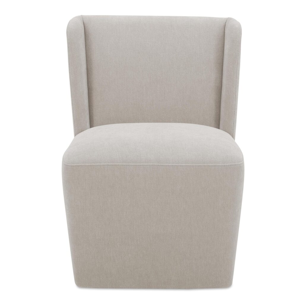 Cormac Rolling Dining Chair Performance Fabric