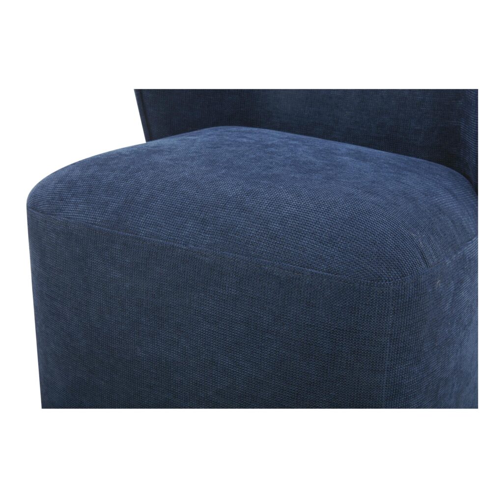 Larson Rolling Dining Chair Performance Fabric - Image 6