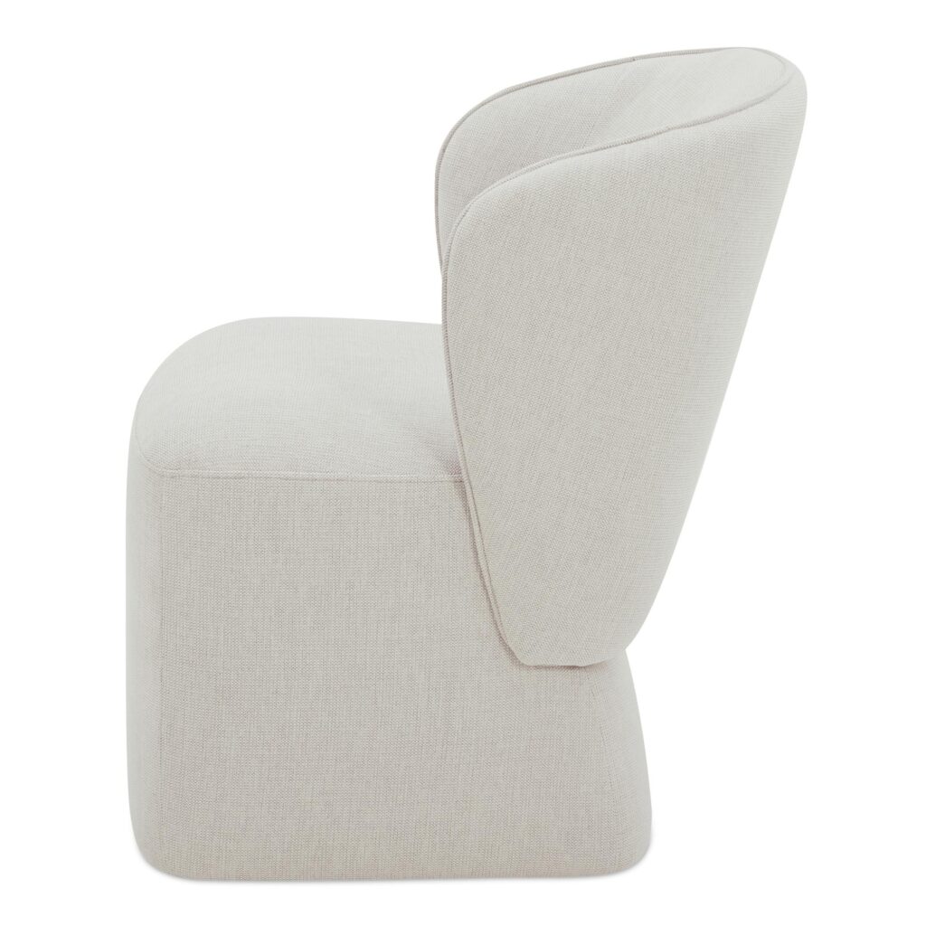 Larson Rolling Dining Chair Performance Fabric - Image 3