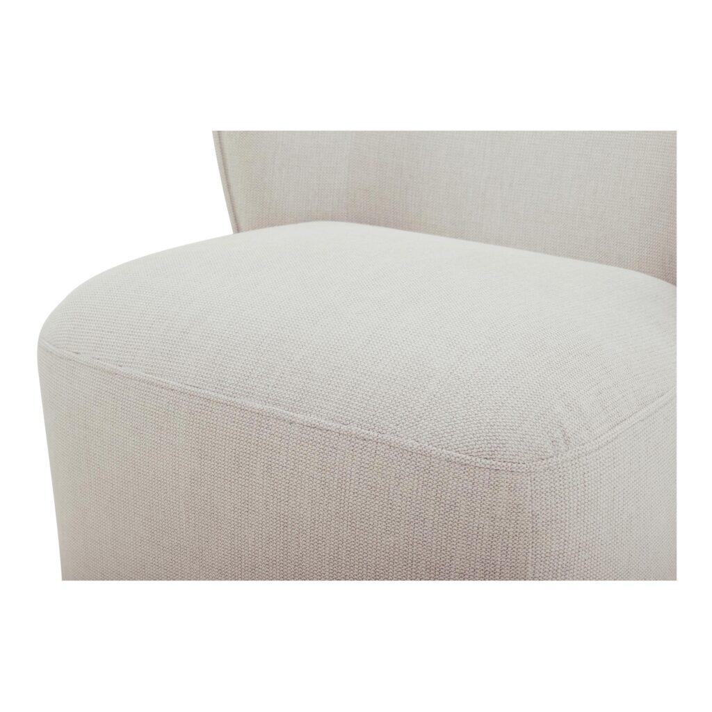 Larson Rolling Dining Chair Performance Fabric - Image 6