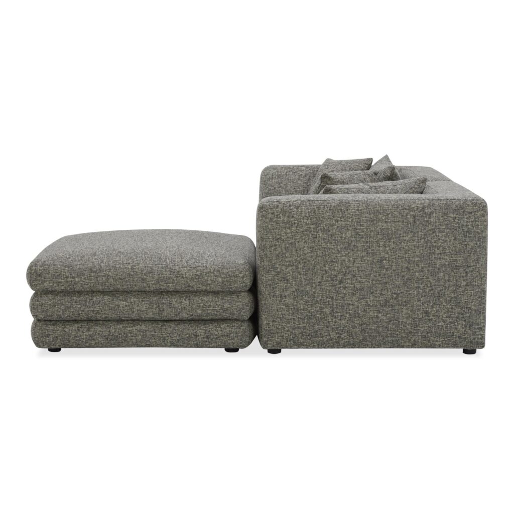 Lowtide Nook Modular Sectional Stone Tweed - Image 3