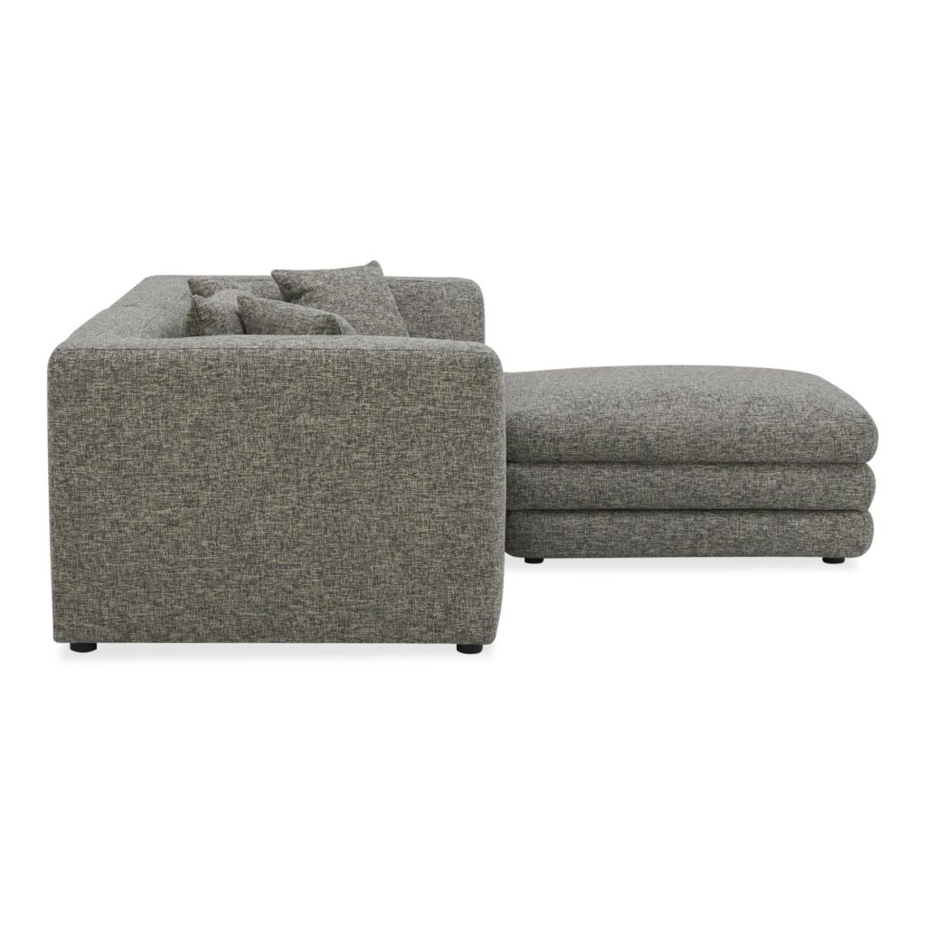 Lowtide Nook Modular Sectional Stone Tweed - Image 4