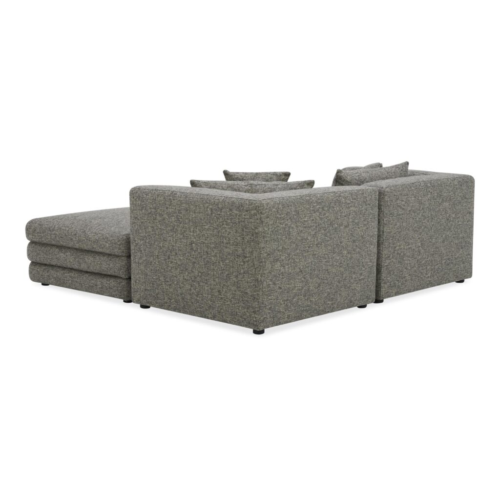 Lowtide Nook Modular Sectional Stone Tweed - Image 6