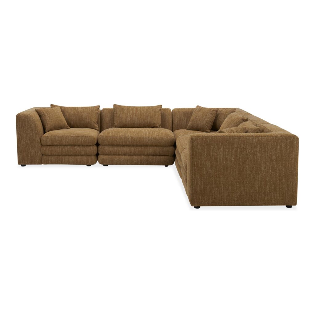 Lowtide Classic L-Shaped Modular Sectional Amber Glow - Image 2