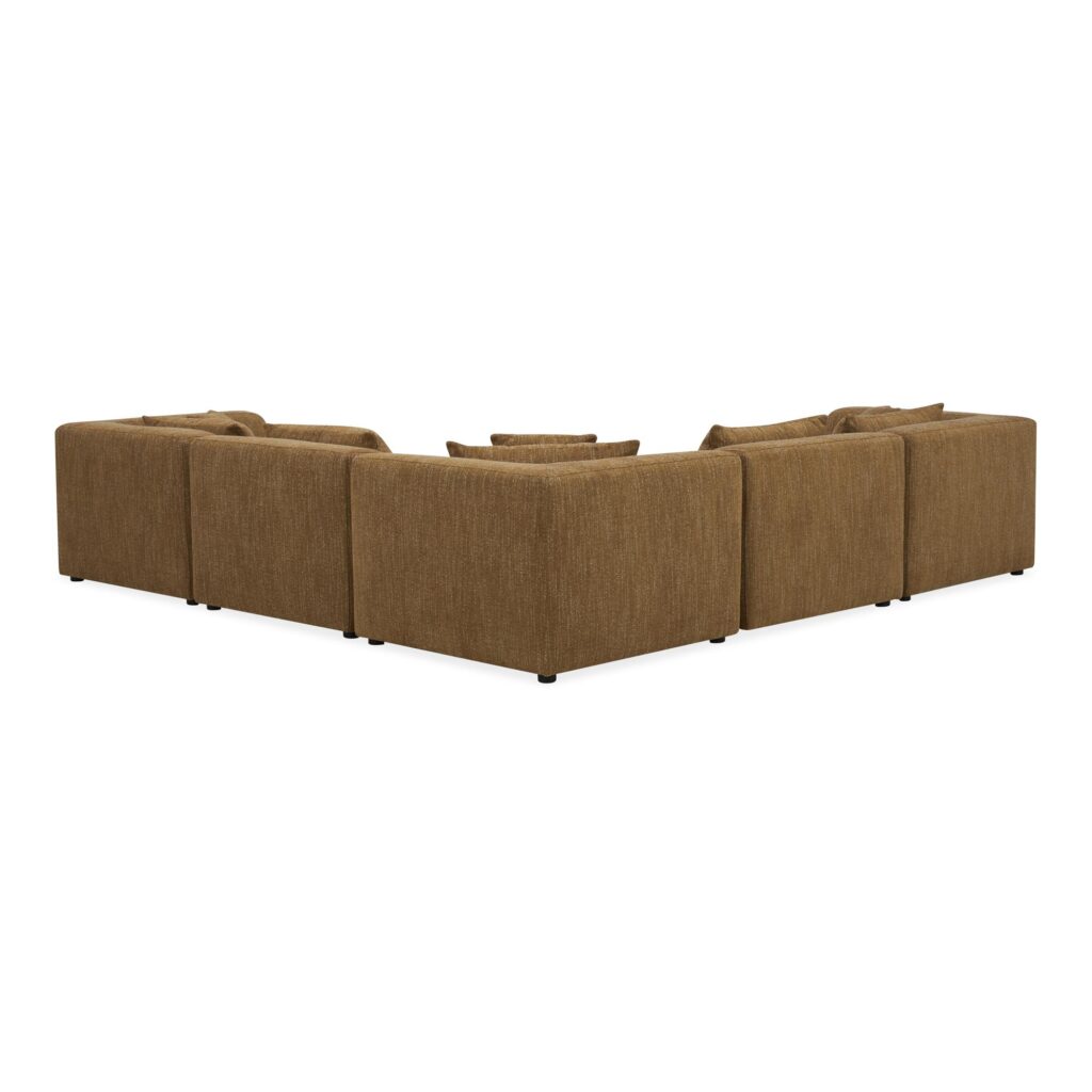 Lowtide Classic L-Shaped Modular Sectional Amber Glow - Image 4