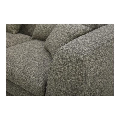 Lowtide Classic L-Shaped Modular Sectional Stone Tweed KQ-1039-37 KQ 1039 37 04