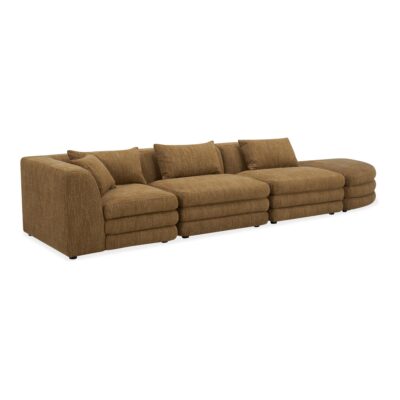 Lowtide Linear Modular Sectional Amber Glow KQ-1041-09 KQ 1041 09 01