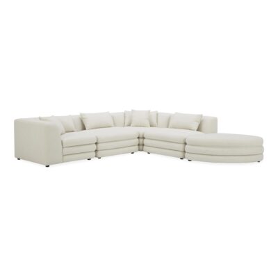 Lowtide Alcove Modular Sectional Warm White KQ-1042-18 KQ 1042 18 01