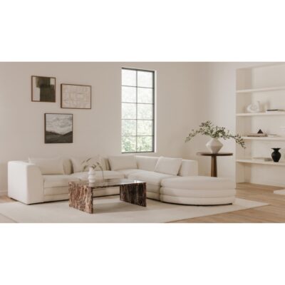 Lowtide Alcove Modular Sectional Warm White KQ-1042-18 KQ 1042 18 50