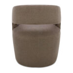 Barrow Rolling Dining Chair Soft Taupe 10 Barrow Rolling Dining Chair Soft Taupe - Image 4